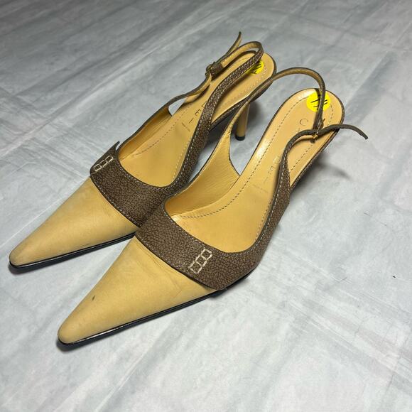 Casadei Slingbacks 7 1/2 B - Picture 3 of 8